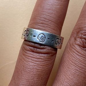 Gucci Ghost Ring Size 6.5
